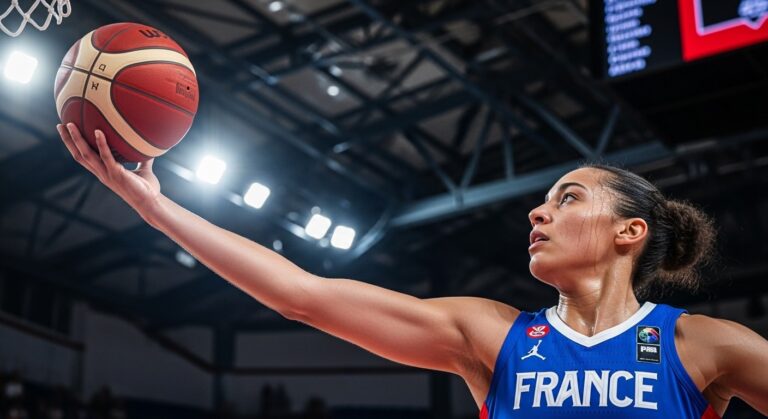 Janelle Salaün Brille : Meilleure Marqueuse des Bleues face au Nigeria