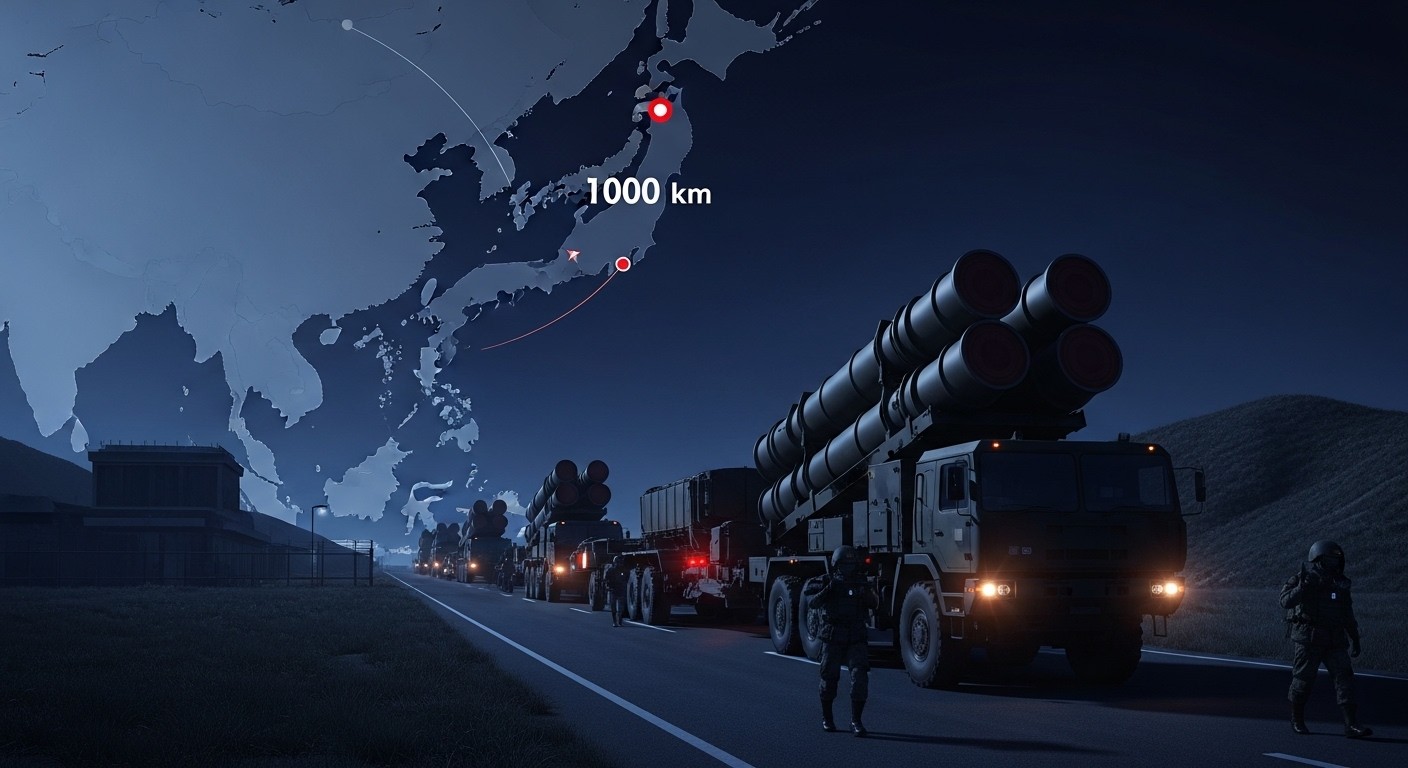 Découvrez le déploiement controversé des missiles Type-12 japonais à 1000 km de portée, leur impact stratégique face aux tensions régionales et les réactions locales.