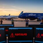 JetBlue : Panne Système et Arrêt au Sol des Vols