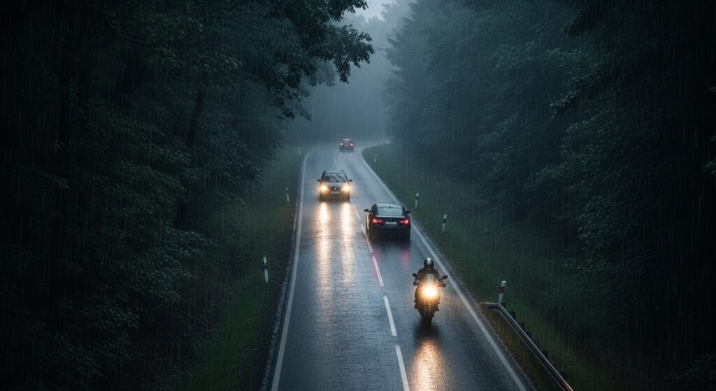 Jeune Conducteur Condamné Après Dépassement Mortel sous la Pluie