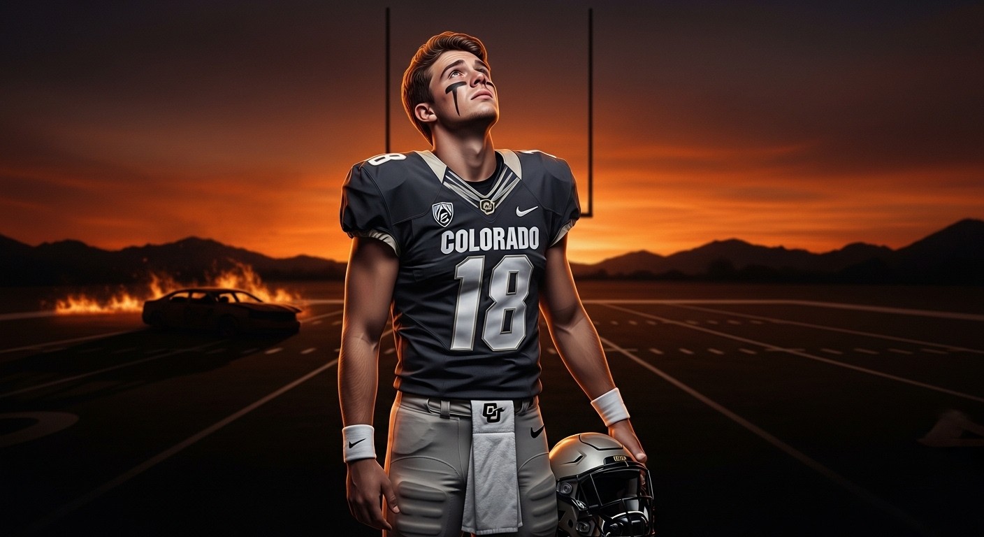 Tragique décès d'un quarterback prometteur des Colorado Buffaloes à 23 ans dans un accident de voiture : hommage à un leader né qui laisse un vide immense dans le football universitaire américain.