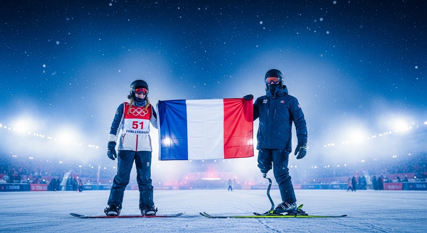 Découvrez Cécile Hernandez et Jordan Broisin, porte-drapeaux français aux Jeux Paralympiques d'hiver 2026 à Milan-Cortina. Parcours inspirants, défis surmontés et ambitions pour ces derniers Jeux.