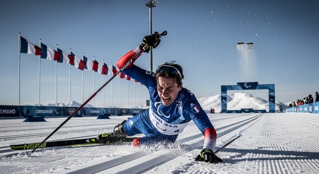 Jeux Paralympiques 2026 : Déception en Relais Ski de Fond pour la France