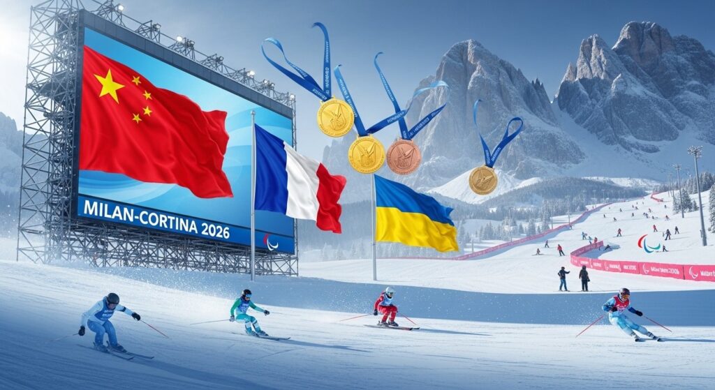 Jeux Paralympiques d&rsquo;Hiver 2026 : Tableau des Médailles