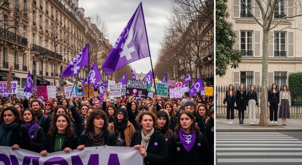 Journée des Droits des Femmes 2026 : Parcours à Paris et Tensions