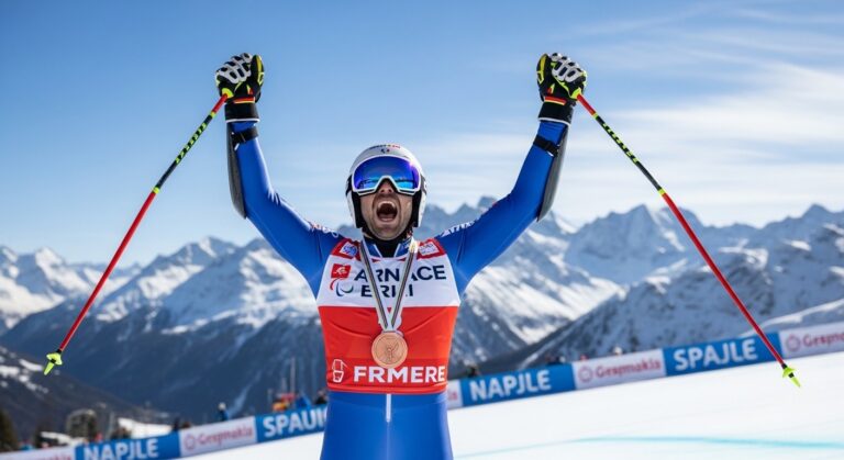 Jules Segers Bronze Super-G Paralympiques 2026