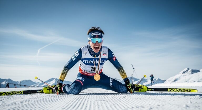 Karl Tabouret Champion Paralympique 10 km Ski de Fond