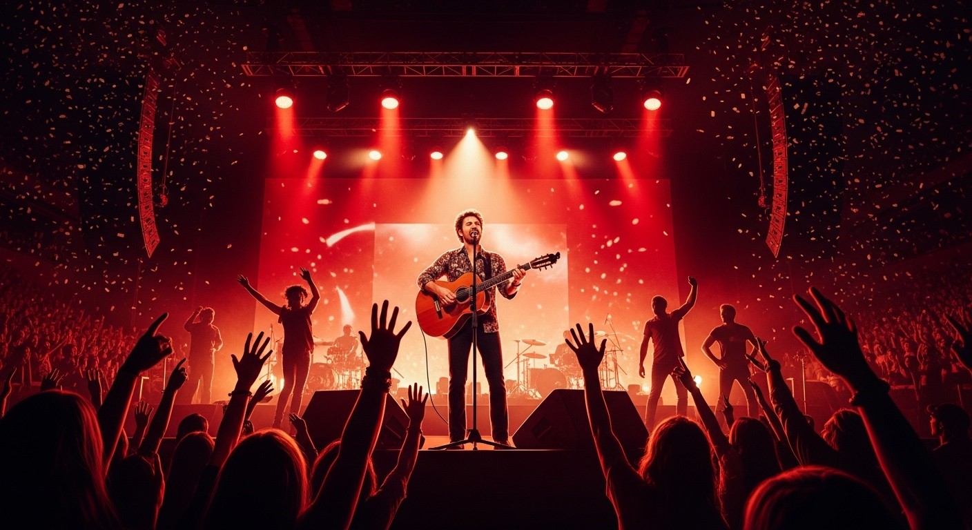Découvrez le concert épique de Kendji Girac à l'Accor Arena pour ses 10 ans : invités surprises comme Louane, Marine, Soprano, ambiance folle et émotions intenses avec 20 000 fans en délire !