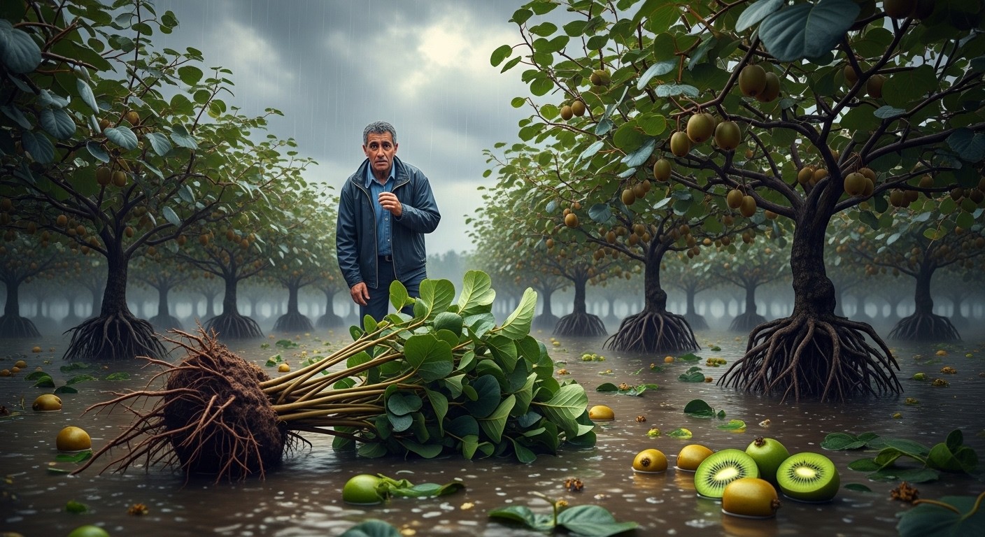 La filière kiwi de l’Adour subit de plein fouet les inondations dues au changement climatique. Production en chute libre, porte-greffes résistants comme espoir : découvrez les défis et l'appel à l'aide des producteurs.