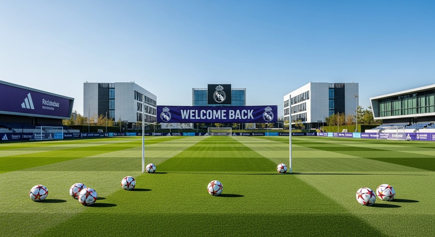 Kylian Mbappé reprend l'entraînement collectif au Real Madrid après sa blessure au genou. Espéré pour le retour contre Manchester City en Ligue des champions, son come-back booste l'équipe.