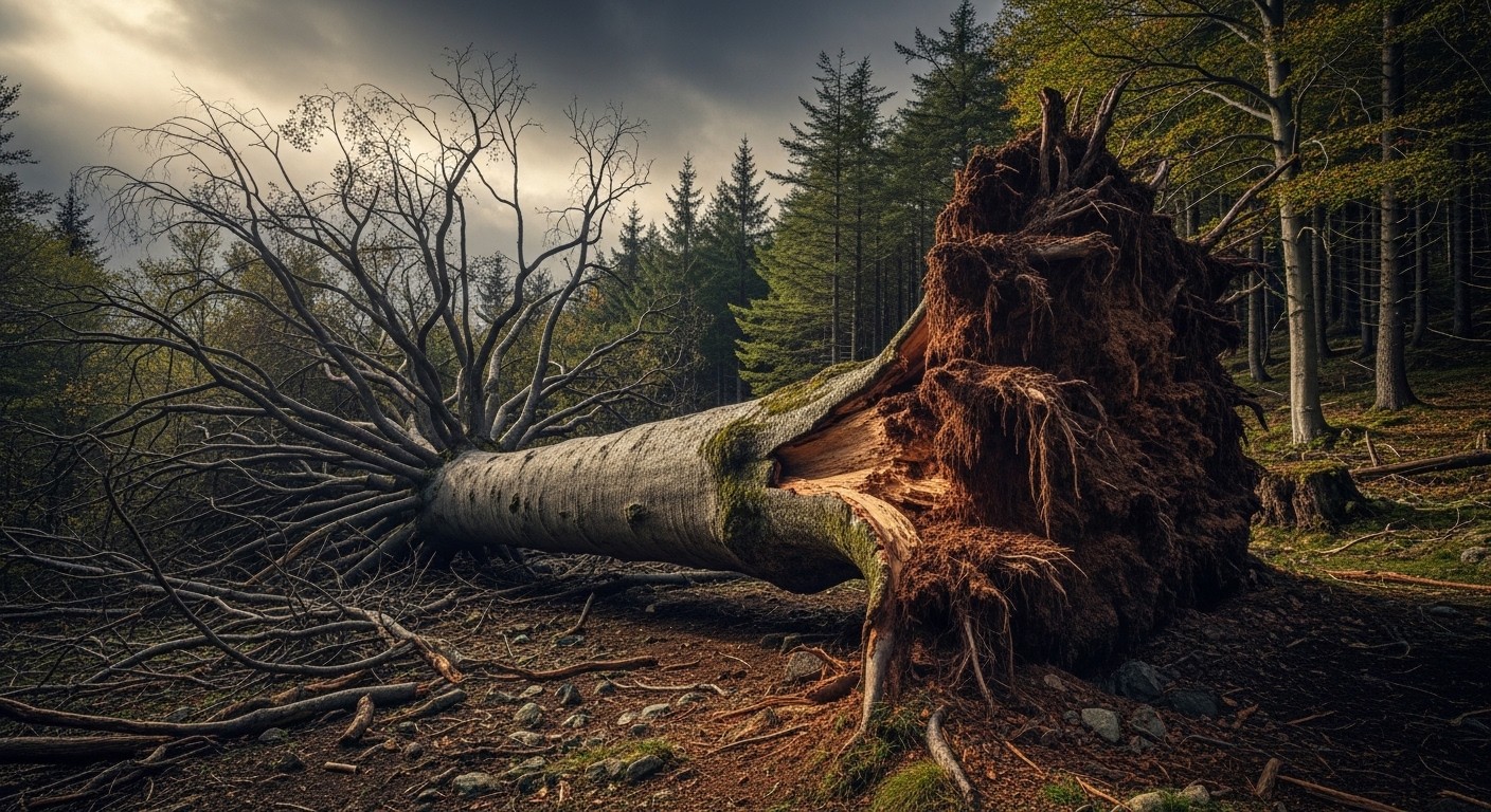 Découvrez l'histoire émouvante du Fajas d'en Baillette, hêtre remarquable des Pyrénées-Orientales abattu par la tempête Nils après des siècles de résistance. Un symbole de la nature fragile face au climat changeant.