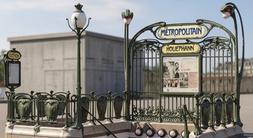 La Fourche Métro Paris : Adieu Bunker Béton, Retour 1911