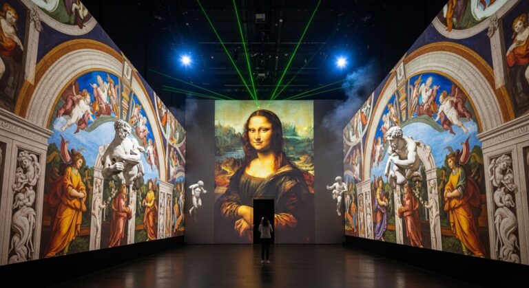 La Joconde Immersive : Expo Renaissance à l&rsquo;Atelier des Lumières