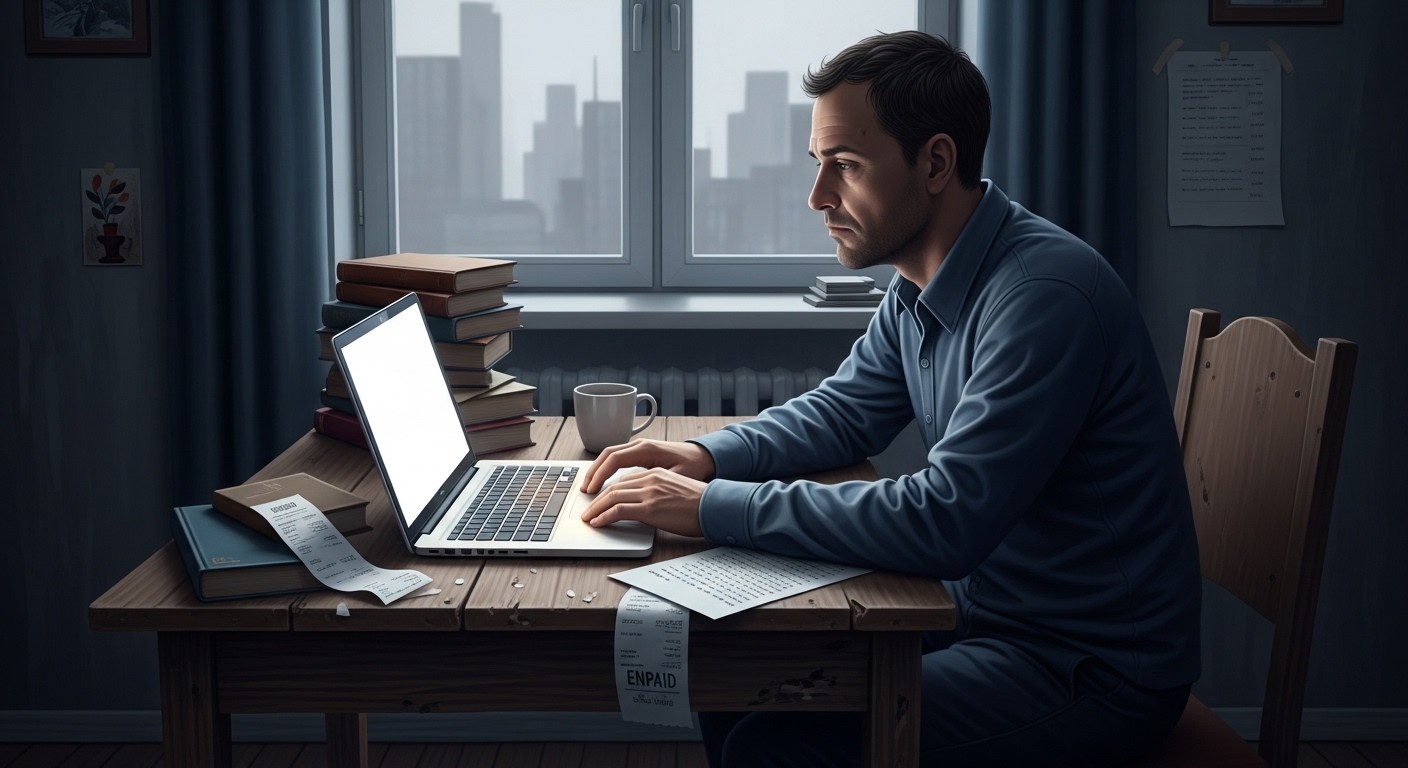 Découvrez le témoignage poignant d'un ancien photographe devenu écrivain : comment un choix passionné mène à une chute financière brutale. Réalité du métier d'auteur aujourd'hui.