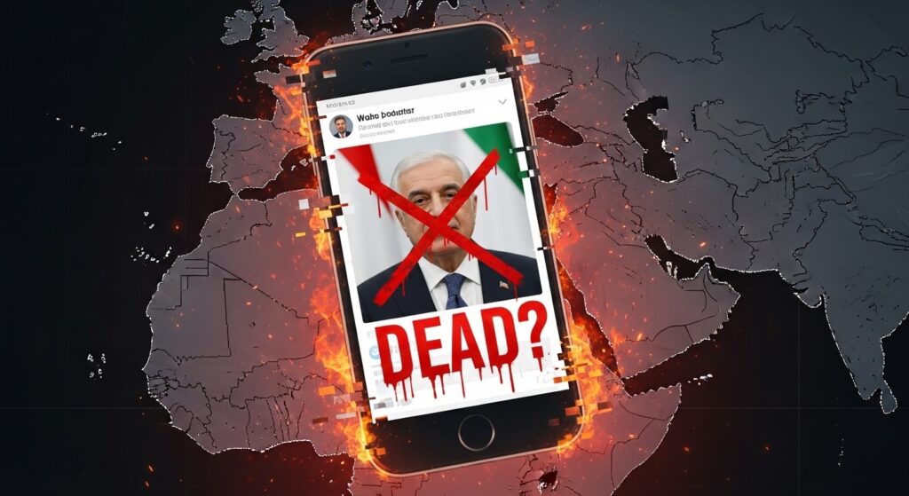 La Rumeur Mort Netanyahou Symbole Fake News Guerre