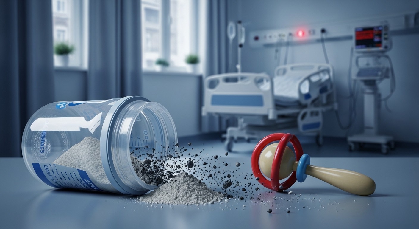 Découvrez le premier cas confirmé de toxine céréulide chez un bébé hospitalisé après consommation de lait infantile. Rappels massifs, enquêtes en cours et risques pour les tout-petits expliqués.