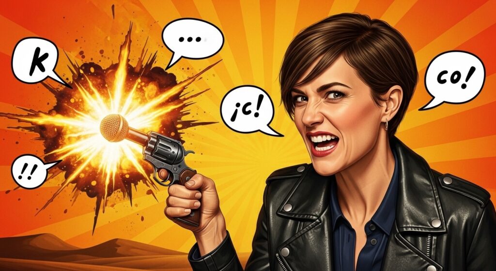 Laura Felpin Brille dans Les K d’Or de Jérémy Ferrari