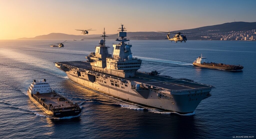 Le Tonnerre : PHA Français Déployé en Méditerranée