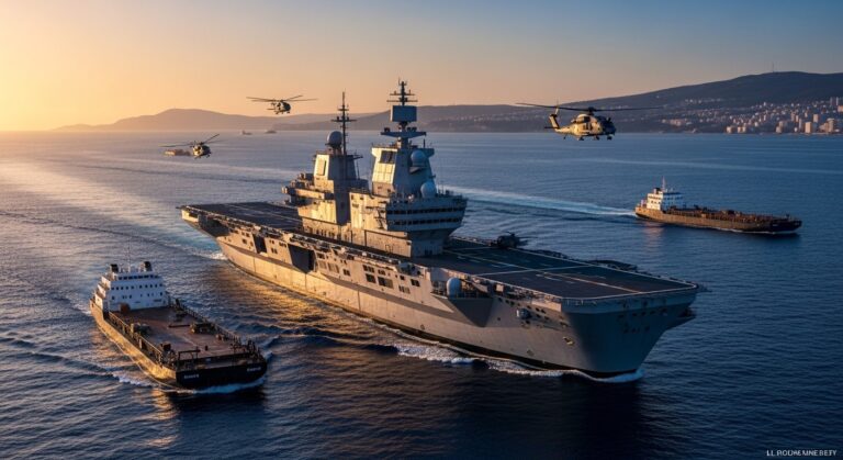 Le Tonnerre : PHA Français Déployé en Méditerranée