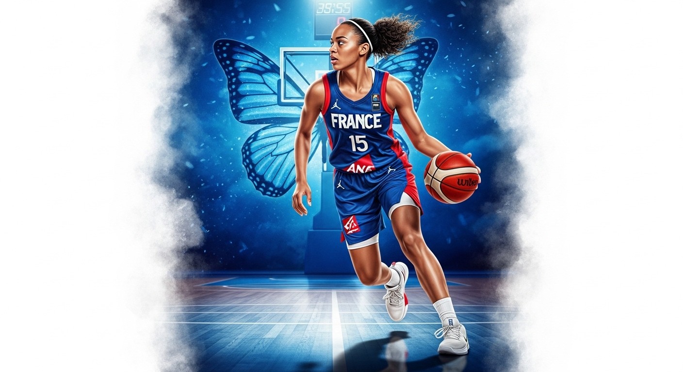 Découvrez comment Leïla Lacan, 21 ans, s'impose comme la nouvelle meneuse des Bleues avec son style moderne, après une saison bluffante en WNBA et en club.