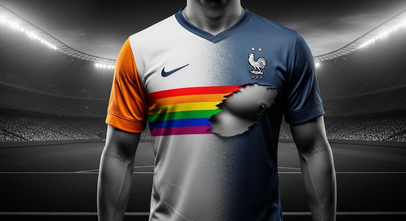 Découvrez pourquoi la décision de la LFP de supprimer les couleurs arc-en-ciel sur les maillots lors de la journée contre l'homophobie suscite un tollé en 2026. Un recul ou une stratégie ?
