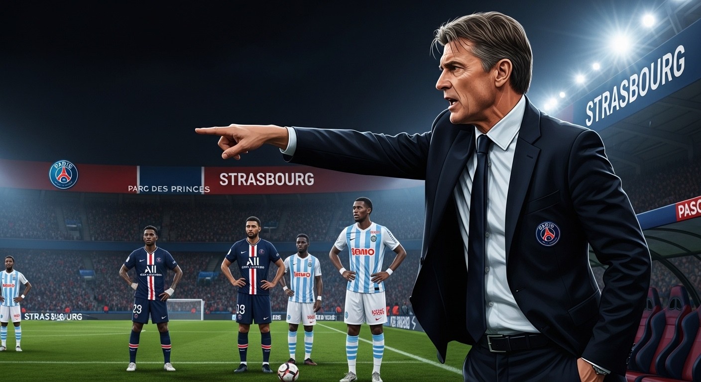 Découvrez comment Liam Rosenior a toujours su embêter le PSG de Luis Enrique avec Strasbourg. Analyse tactique détaillée avant PSG-Chelsea en Ligue des champions.