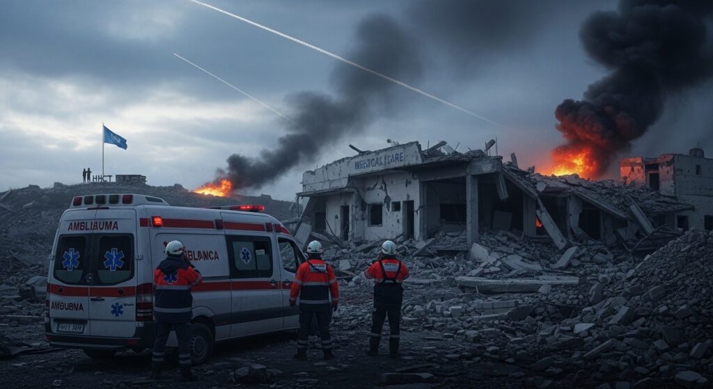 Liban : 12 soignants tués dans frappes israéliennes