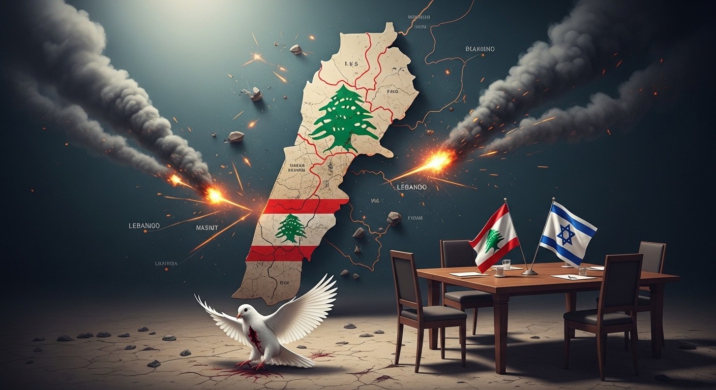 Découvrez comment Beyrouth forme une délégation pour discuter avec Israël d’un cessez-le-feu face au Hezbollah. Pas de plan français, mais une lueur diplomatique fragile dans un conflit dévastateur.