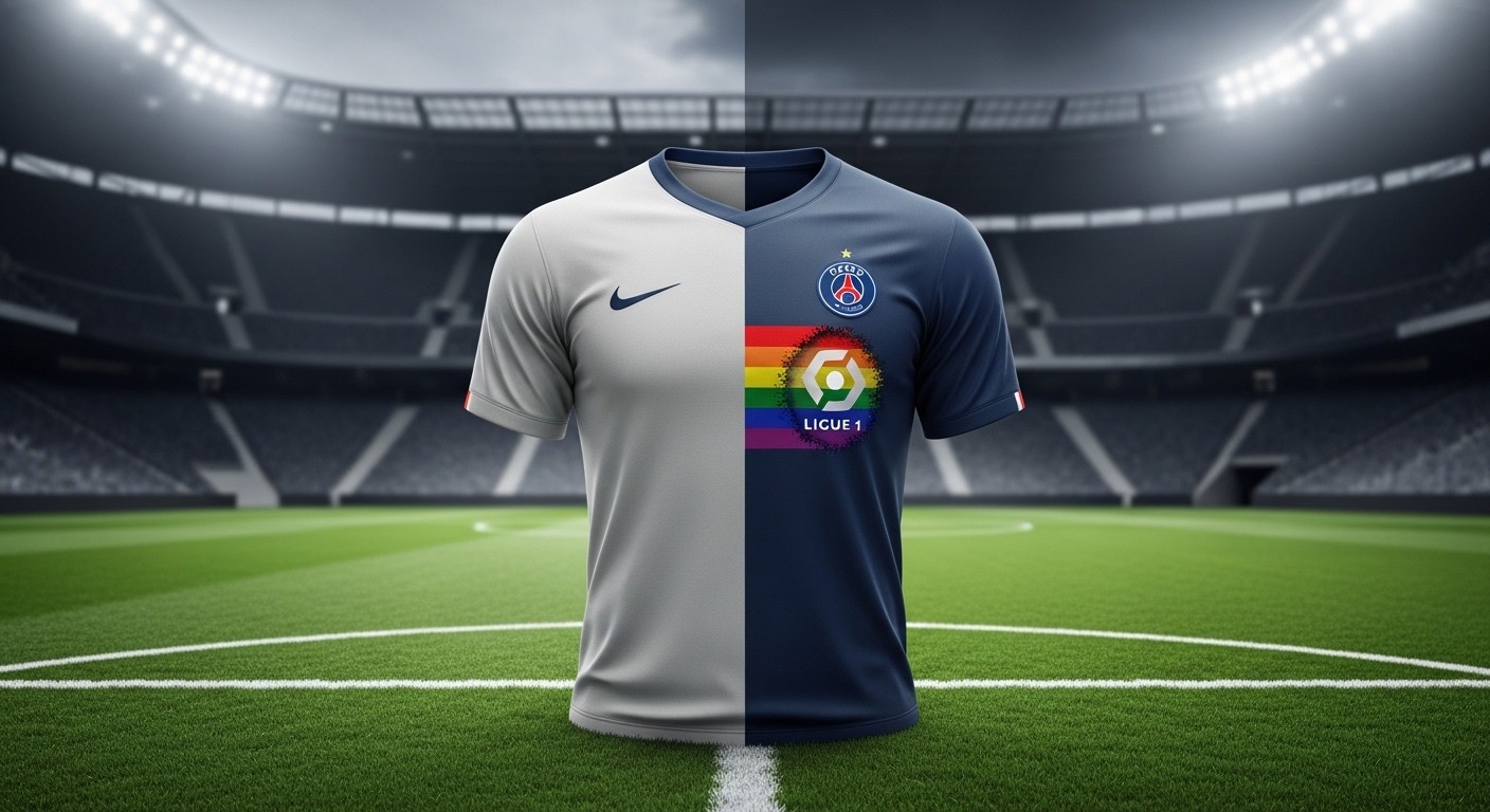 La Ligue 1 supprime les couleurs arc-en-ciel sur les maillots pour la lutte contre l'homophobie en 2026. Vers un nouveau dispositif unifié contre toutes discriminations ? Décryptage complet.