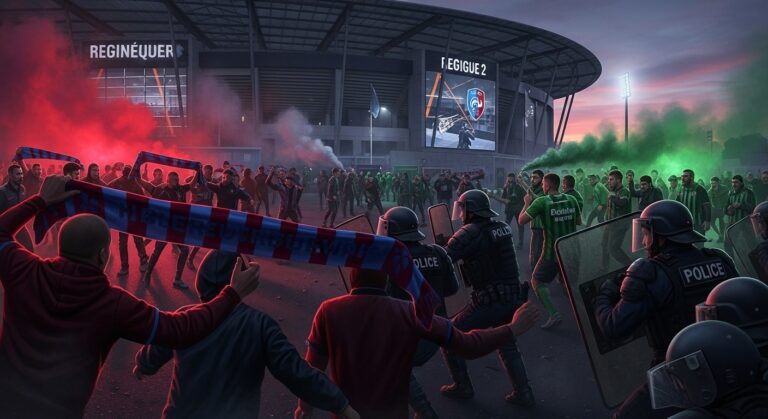 Ligue 2 : Bagarre Supporters Grenoble Saint-Étienne, 10 Blessés