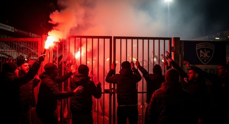Ligue 2 : Supporters Bastia Forcent Entrée Stade