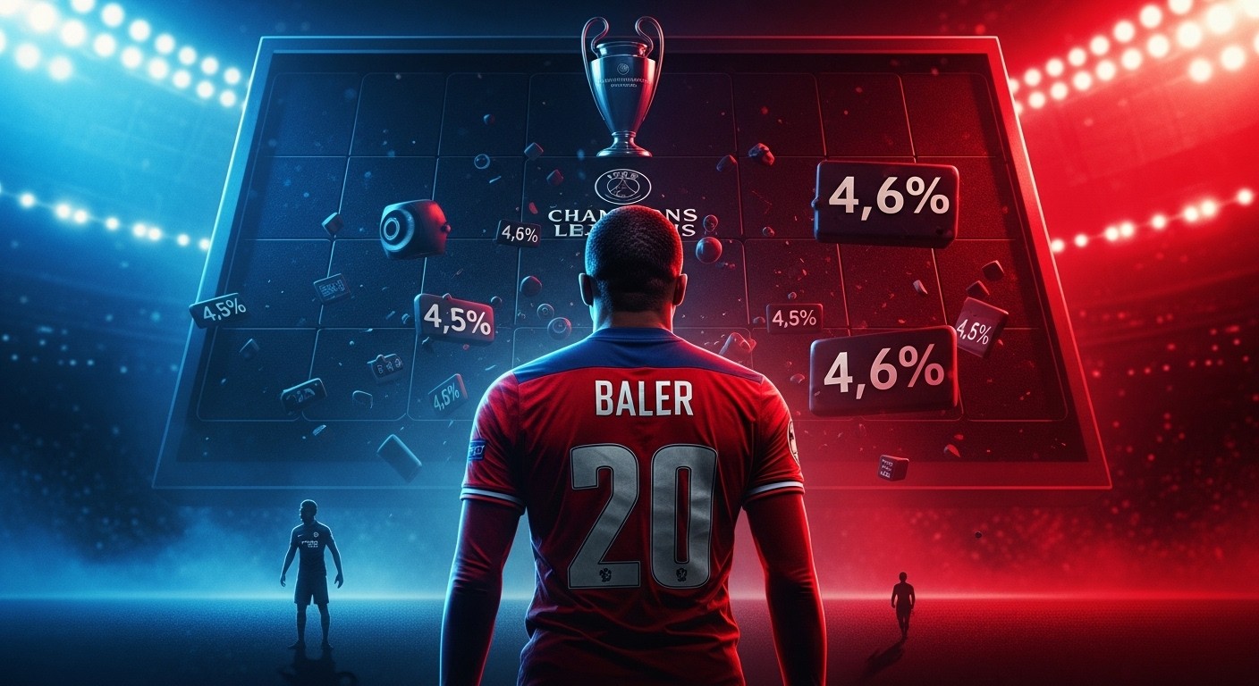 Le PSG vise le doublé en Ligue des champions mais Opta ne lui donne que 4,6% de chances. Pas favoris contre Chelsea en 8es : analyse des probabilités et parcours.