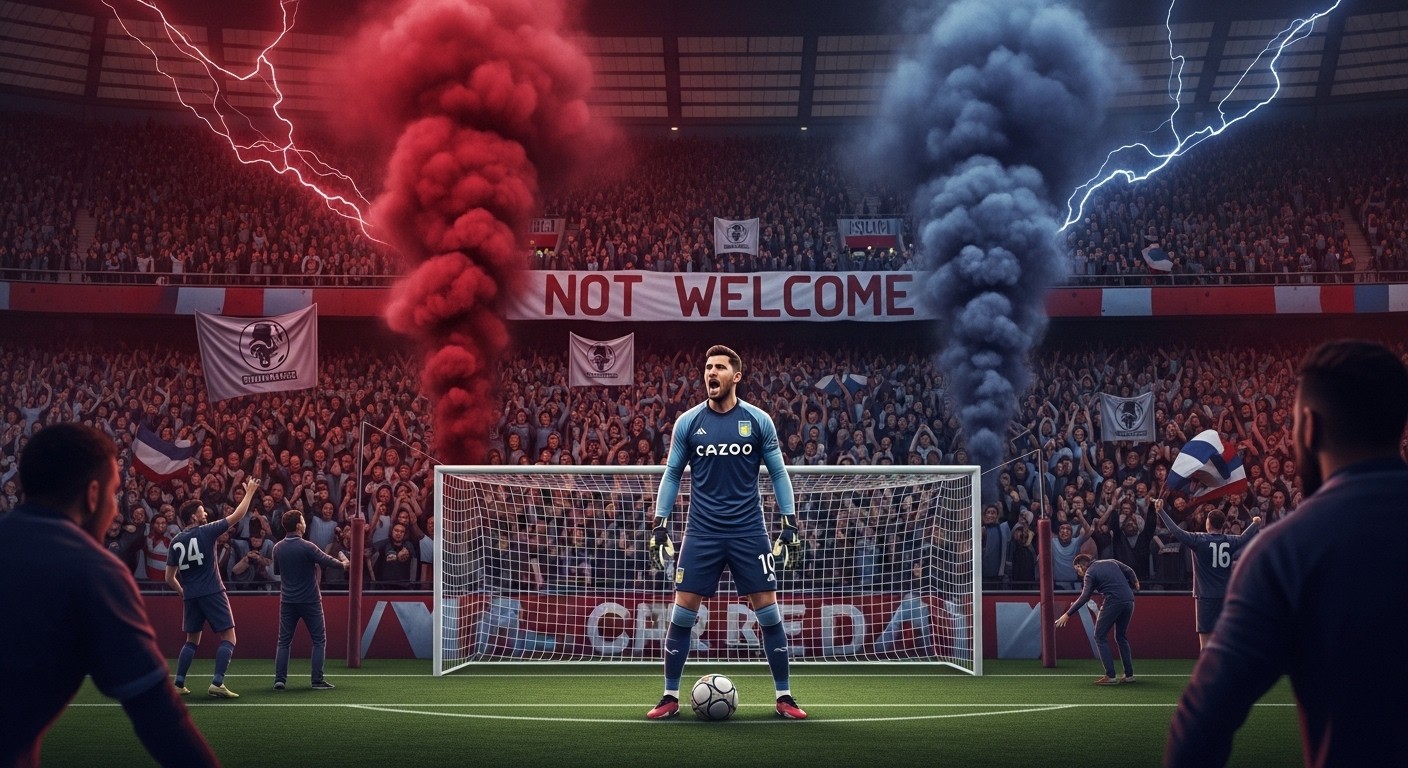 Découvrez pourquoi Emiliano Martinez reste "not welcome" à Lille : sifflets, insultes et banderole hostile lors du match Europa League. Récit d'une rivalité tenace.