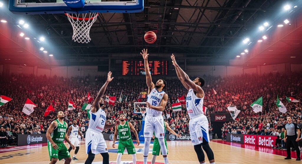 Limoges – Paris Basketball : Heure et Chaîne TV Betclic Élite