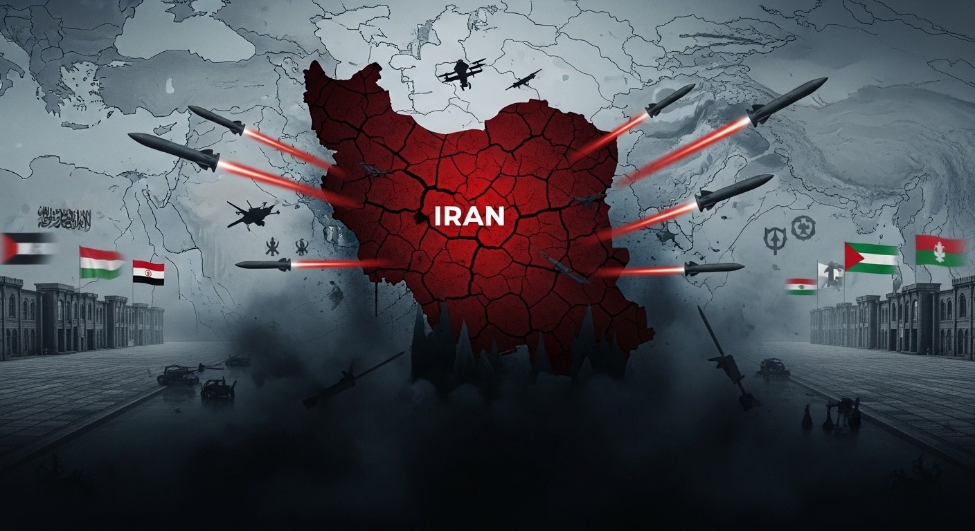 L'Iran se retrouve seul face à la guerre au Moyen-Orient : proxies décimés, pays du Golfe inquiets et monde arabe muet. Analyse complète de cet isolement géopolitique inédit.