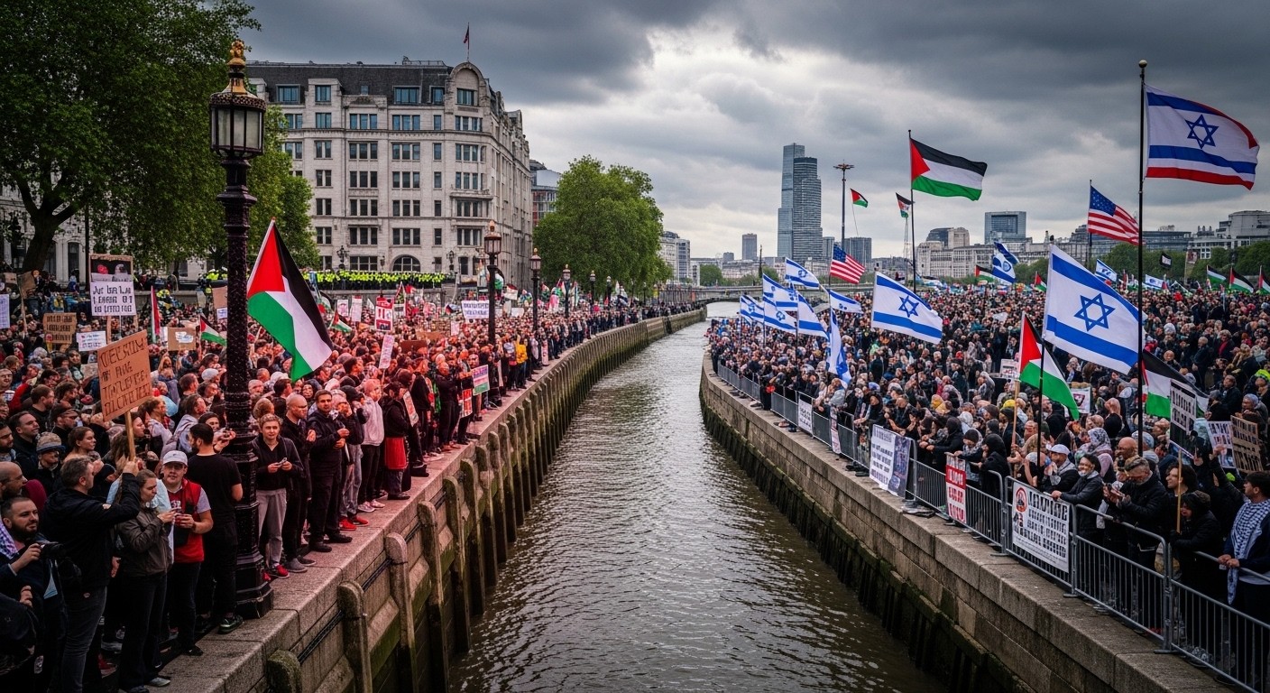 Découvrez pourquoi des centaines de manifestants se sont rassemblés à Londres pour Al-Quds Day malgré l'interdiction rare de la police, sur fond de tensions au Moyen-Orient. Analyse complète.