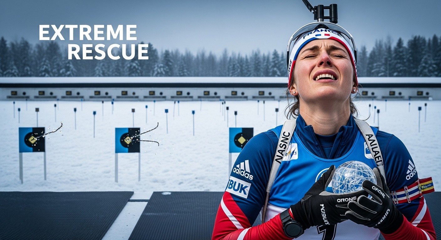 Malgré une course ratée avec 4 fautes au tir, Lou Jeanmonnot conserve de justesse le petit globe de l’individuel en biathlon. Suspense, frustration et miracle à deux points près !
