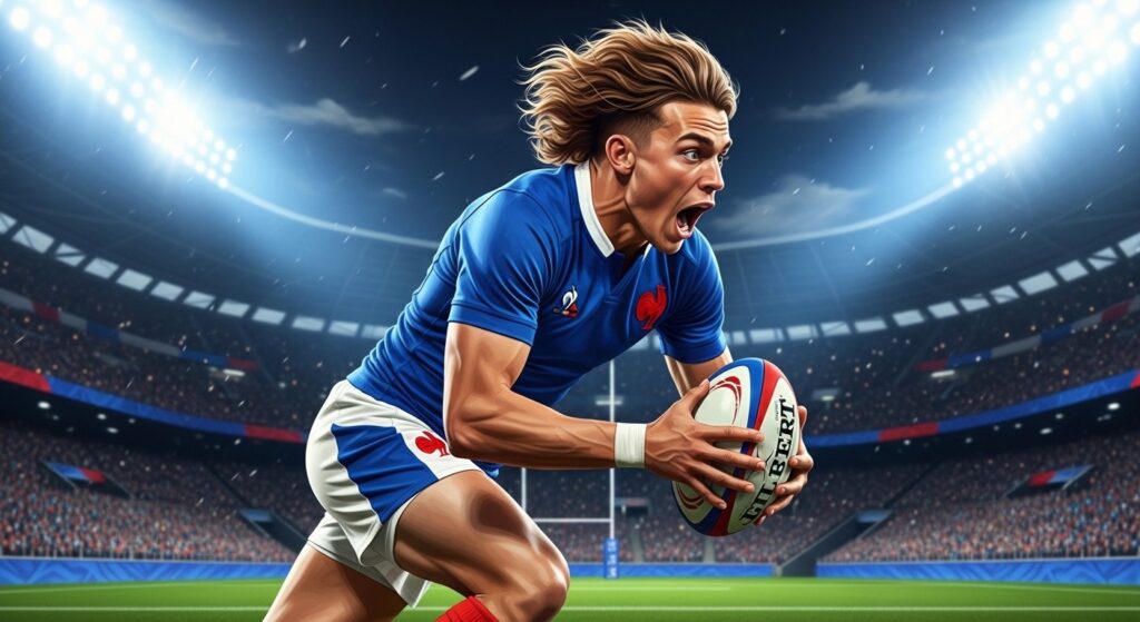 Louis Bielle-Biarrey : Quadruplé Historique Contre l&rsquo;Angleterre