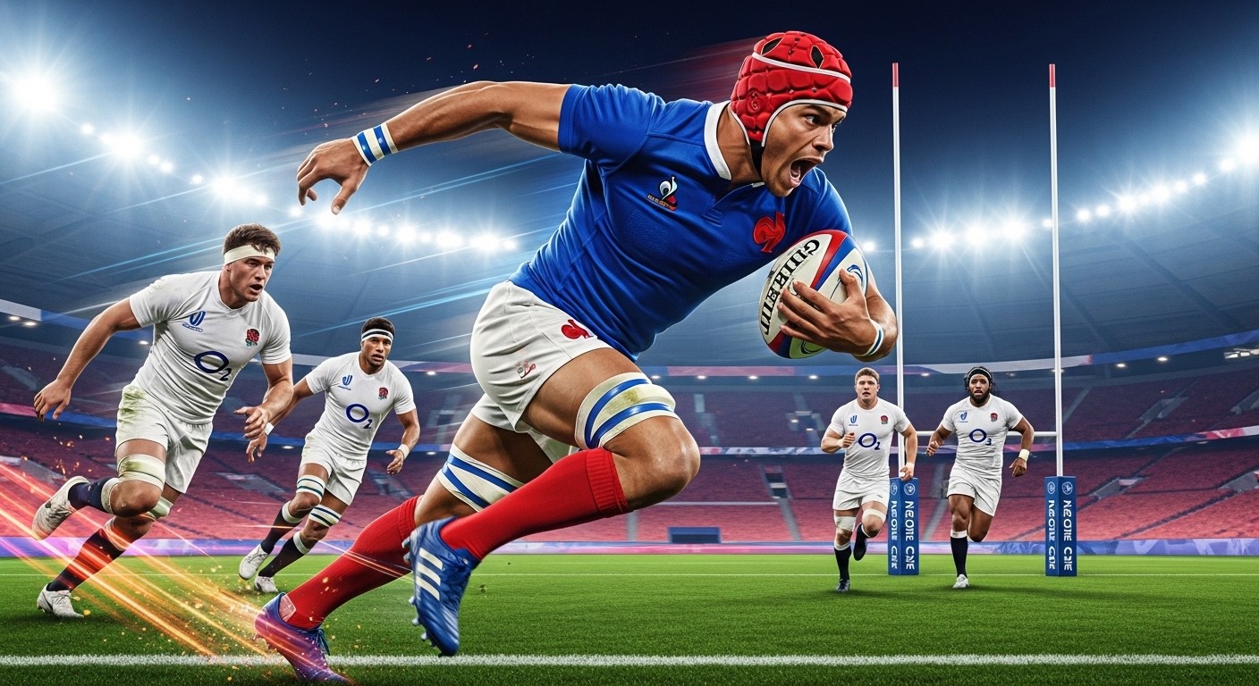 Découvrez comment Louis Bielle-Biarrey a inscrit quatre essais magistraux contre l'Angleterre, battant des records et propulsant les Bleus vers la victoire dans un Crunch épique (48-46). Analyse détaillée de sa performance exceptionnelle.