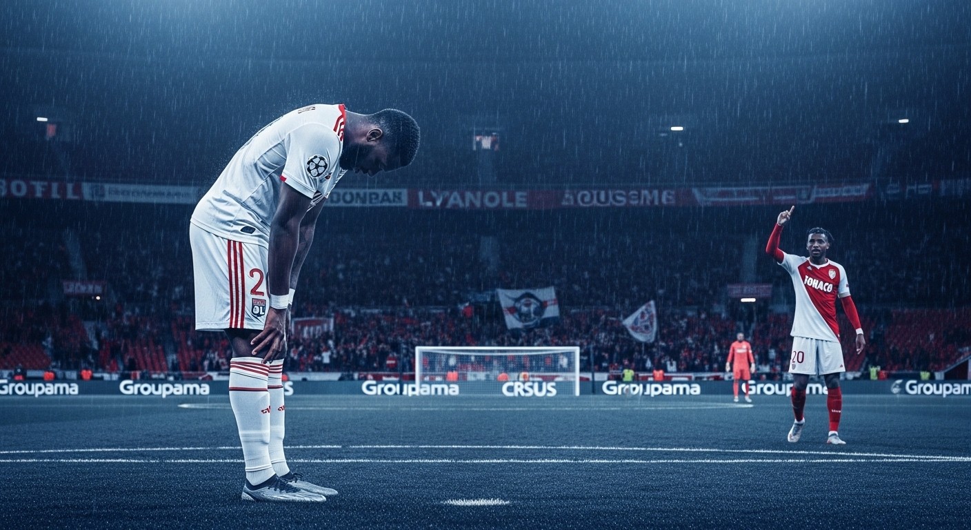 Découvrez pourquoi l'OL traverse une période difficile en Ligue 1 après sa défaite 1-2 contre Monaco. Analyse complète, état d'esprit et perspectives pour le podium européen malgré la spirale négative.