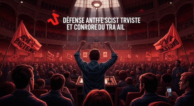 Lyon Meeting Mélenchon : Défense Antifasciste