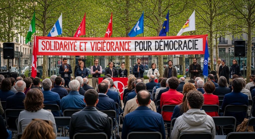 Lyon : Rassemblement Contre Violences Extrême Droite