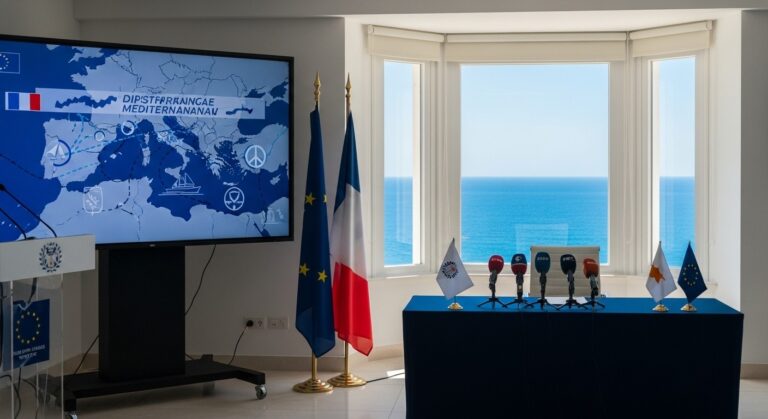 Macron à Chypre : Solidarité Face à la Guerre au Moyen-Orient