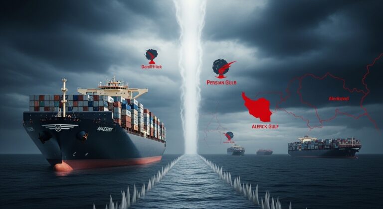 Maersk Suspend Liaisons Moyen-Orient Guerre Golfe