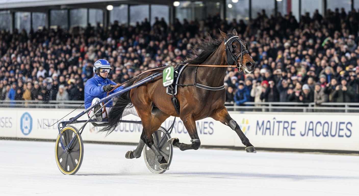 Découvrez comment Maître Jacques, avec Alexandre Abrivard, a dominé le Prix de Sélection à Vincennes, clôturant magistralement le meeting d'hiver 2025-2026. Un vrai champion !