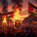 Manifestation à Rome : Colère contre Meloni, Trump et la Guerre