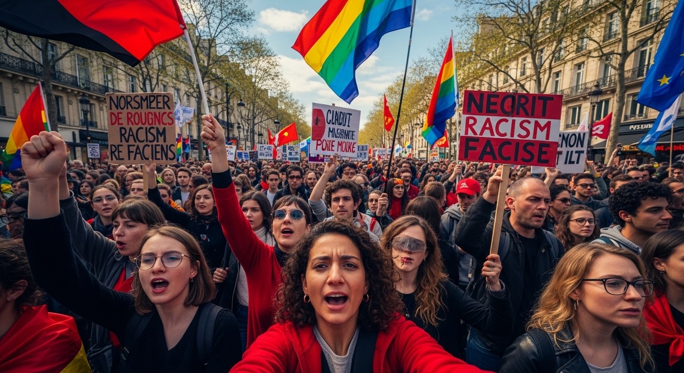 À la veille du premier tour des municipales 2026, des dizaines de milliers de Français ont manifesté contre le racisme, le fascisme et les violences policières. Décryptage d'une mobilisation historique qui interpelle à l'approche d'un scrutin décisif.