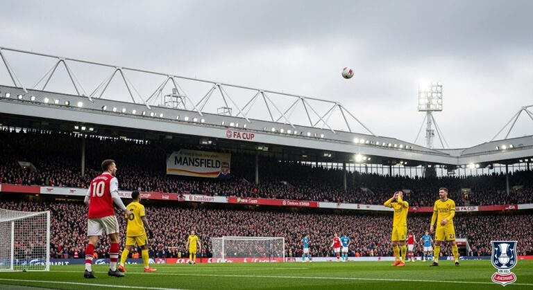 Mansfield vs Arsenal FA Cup 2026 : Heure, TV et Analyse