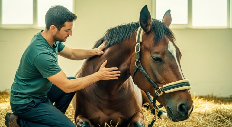 Masseur Équin : Le Magicien qui Parle aux Chevaux avec ses Mains