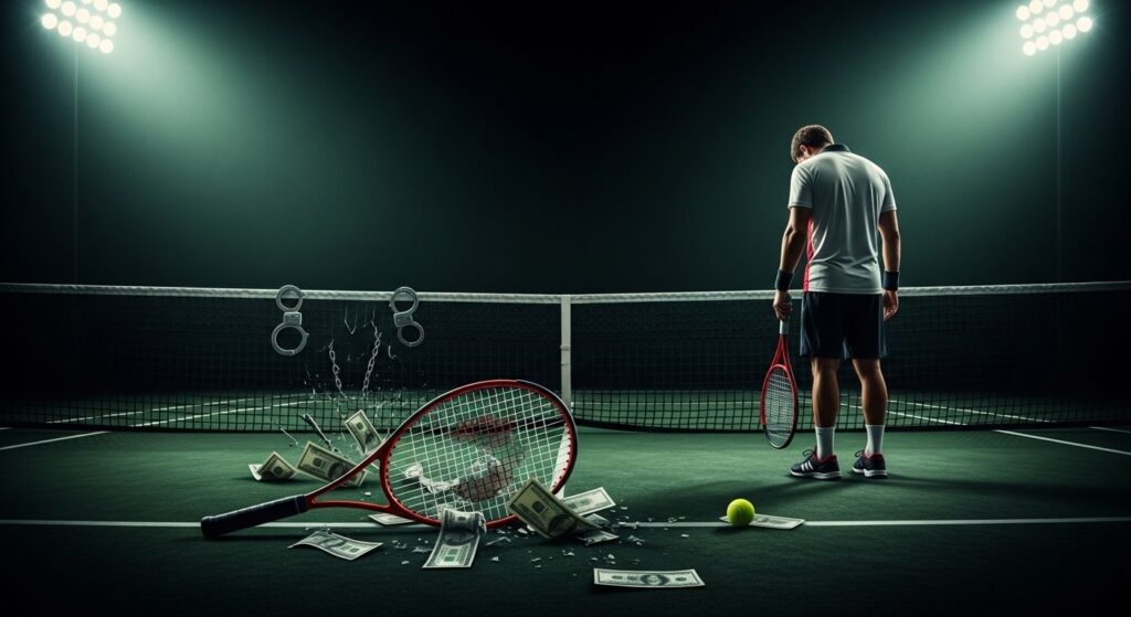 Matchs Truqués Tennis : Deux Français en Garde à Vue